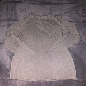 Lululemon 5-year henley long sleeve